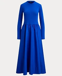 Polo Ralph Lauren Women's Cotton Long-Sleeve Dress