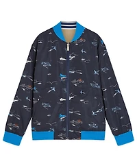 Scotch & Soda Boys Toddler 4T-7T Reversible Bomber Jacket