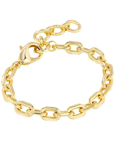 Kendra Scott 14K Gold-Tone Over Brass Korinne Chain Bracelet, Macy's Exclusive