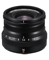 Fujifilm Xf 16mm f/2.8 R Wr Lens, Black, Bundle with ProOptic 49mm Filter Kit, Lens Case, Cleaning Kit, Lens Cap Tether, Mac Software Package