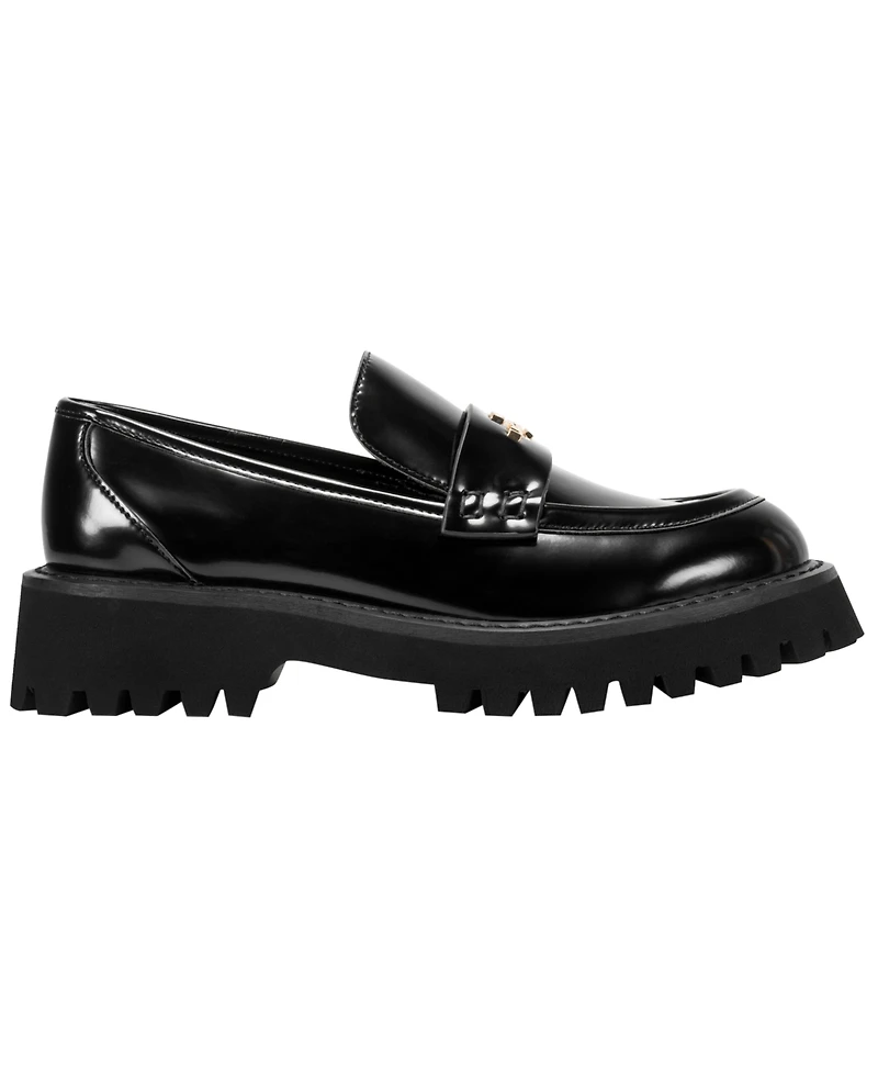 Karl Lagerfeld Paris Women's Gwen Logo Lug Loafers