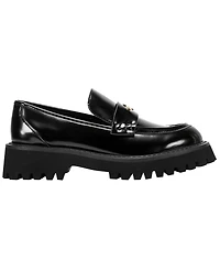 Karl Lagerfeld Paris Women's Gwen Logo Lug Loafers