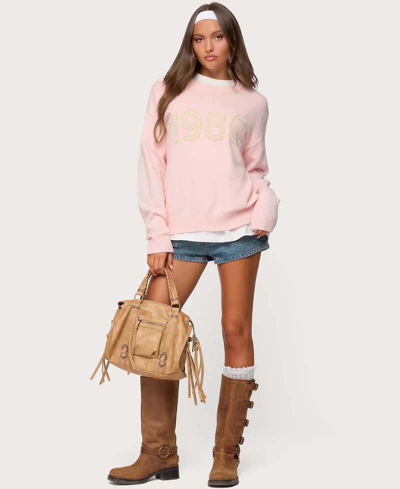 Edikted Women's 1980 Oversized Sweater