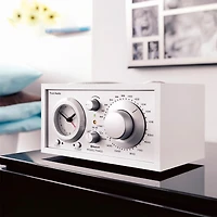 Tivoli Audio Model Three Bt Usb-c/A Clock Radio - White