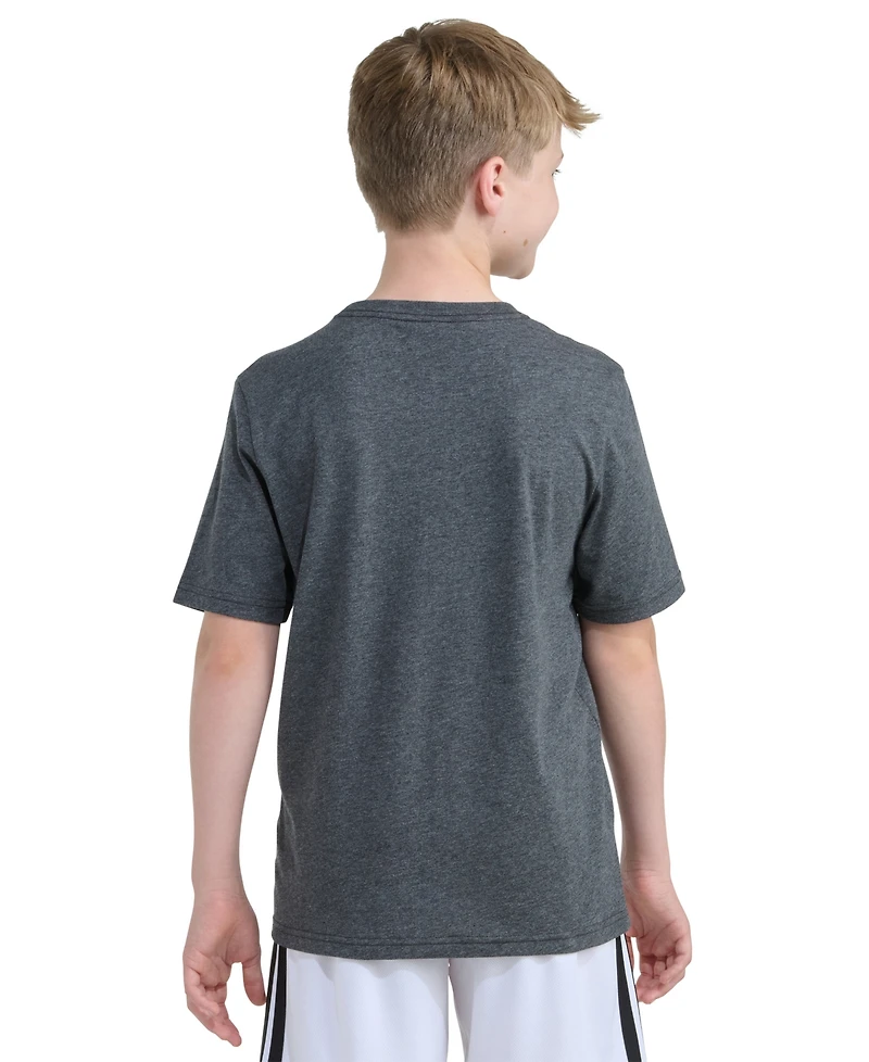 adidas Boys 8-20 Short-Sleeve Spray Gradient Logo T-Shirt