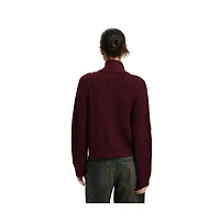 Cotton On Women's Cable Knit Bomber