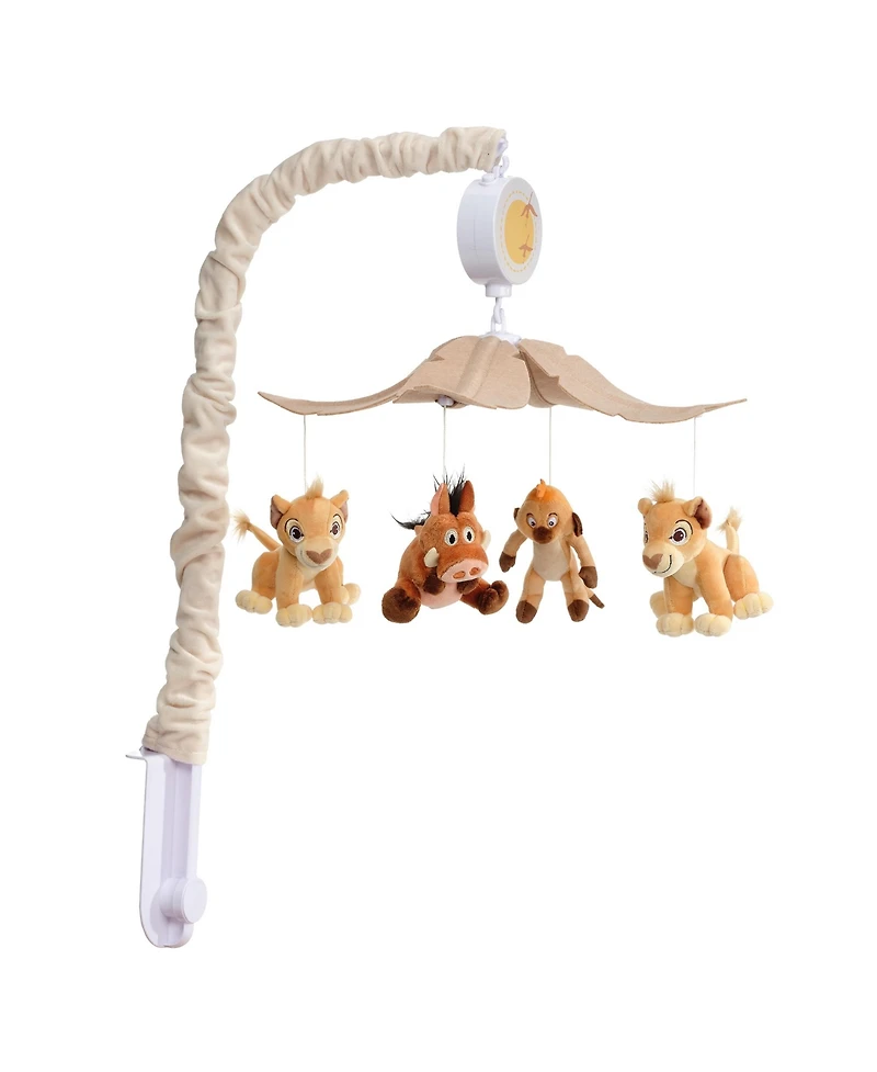Lambs & Ivy Disney Baby Lion King Safari Musical Baby Crib Mobile Soother Toy