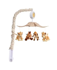 Lambs & Ivy Disney Baby Lion King Safari Musical Baby Crib Mobile Soother Toy