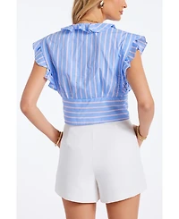 Bishop + Young Women's Raphael Ruffle Top