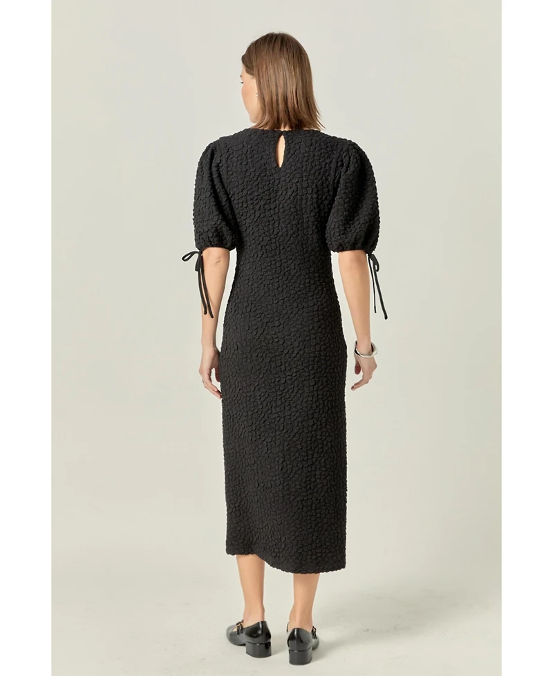 English Factory Women's Smocked Midi Dress