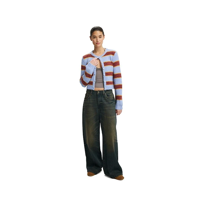 Cotton On Women's Luxe Crew Cardigan