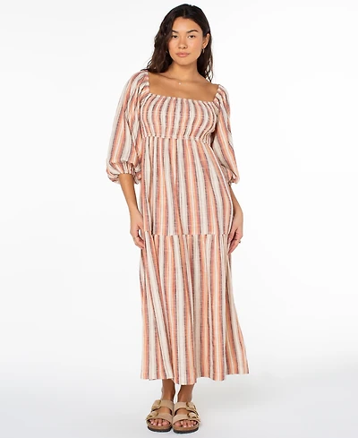 Roxy Women's Sorrento Sands Square Neck Dress