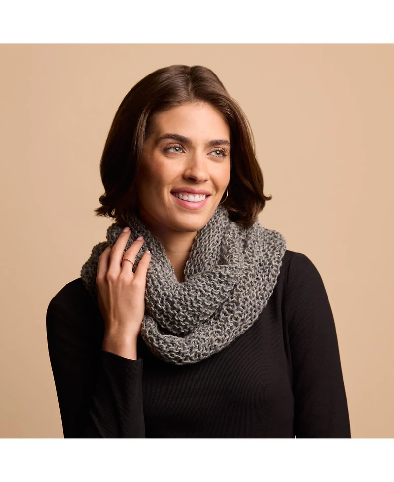 Feelgoodz Artisan Woven Karuna Infinity 100% Wool Scarf