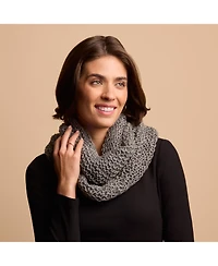Feelgoodz Artisan Woven Karuna Infinity 100% Wool Scarf