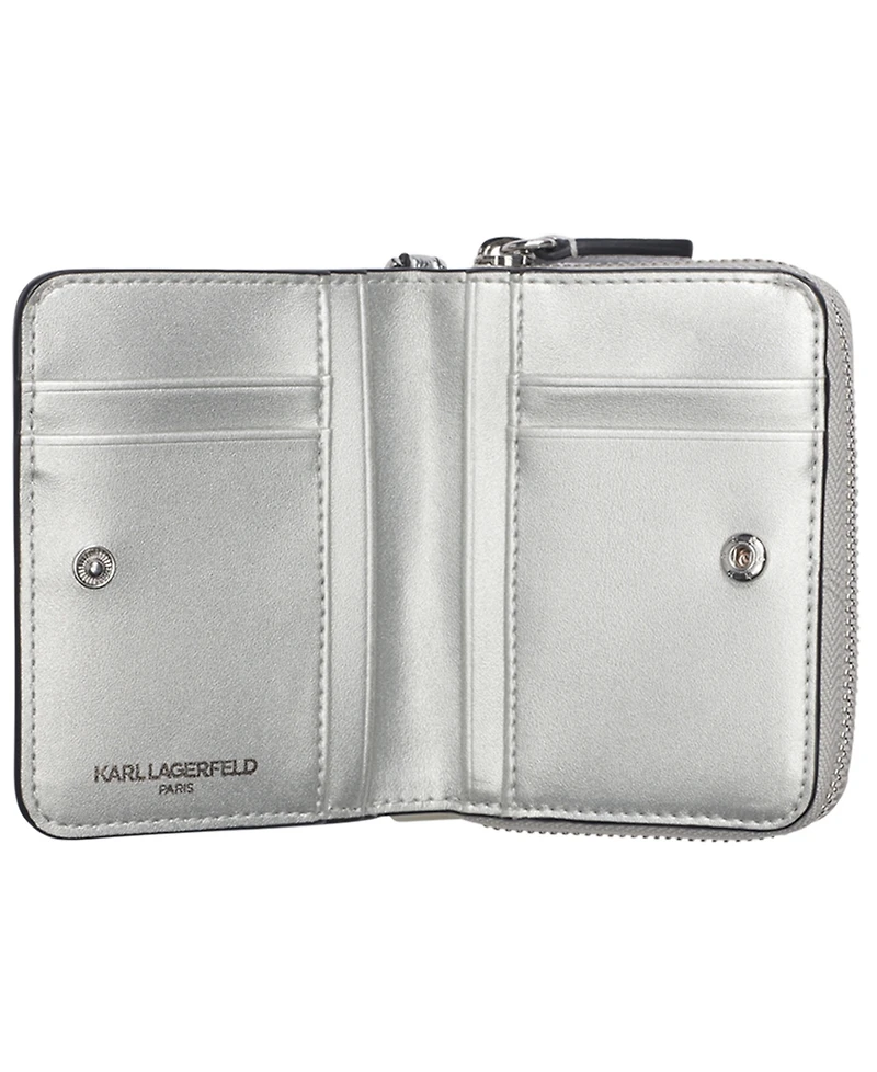 Karl Lagerfeld Paris Boxed Zip Around Wallet