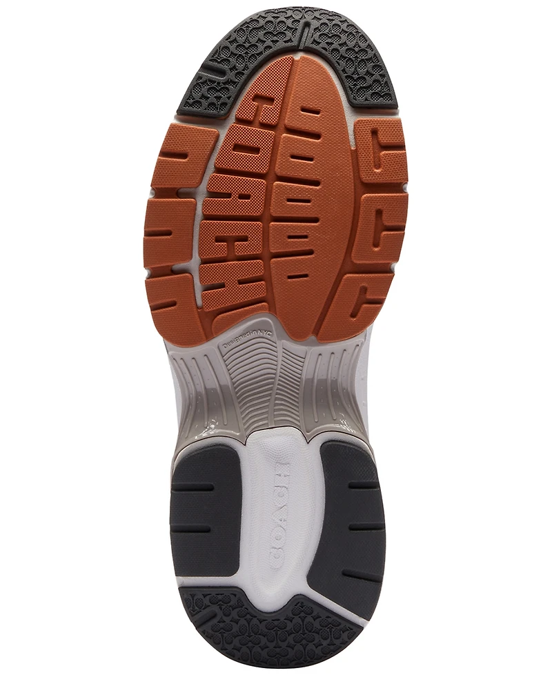 Coach Men's Mesh Round Toe Sneakers