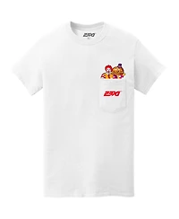 23xi Racing Men's White McDonaldland Pocket T-Shirt