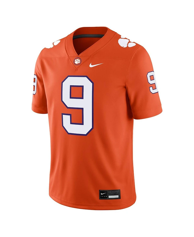 Nike Men's Travis Etienne Orange Clemson Tigers Player Game Jersey