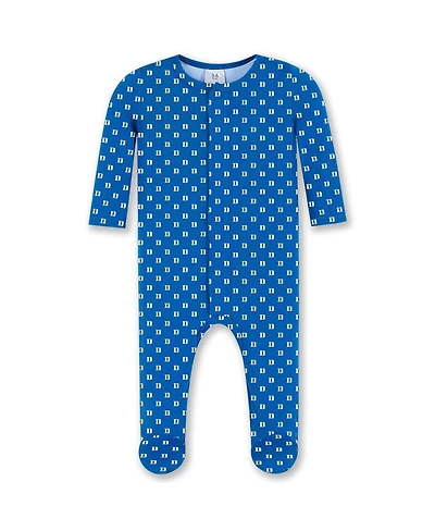 ZooZatz Baby Boys and Girls Royal Duke Blue Devils Magnetic Closure Sleeper