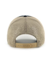 '47 Brand Men's Black/Tan Chicago Bulls Wabash Patch Clean Up Adjustable Hat