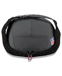 New Era Men's Charcoal Washington Commanders 2025 Sideline Cold Weather Runner Dog Ear Adjustable Hat