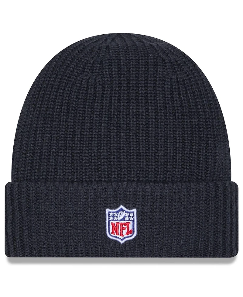 New Era Men's Charcoal Miami Dolphins 2025 Sideline Cold Weather Cuffed Knit Hat