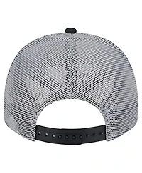 New Era Men's and Women's White/Gray Las Vegas Aces Banner Foam Front 9FIFTY A-Frame Adjustable Trucker Hat