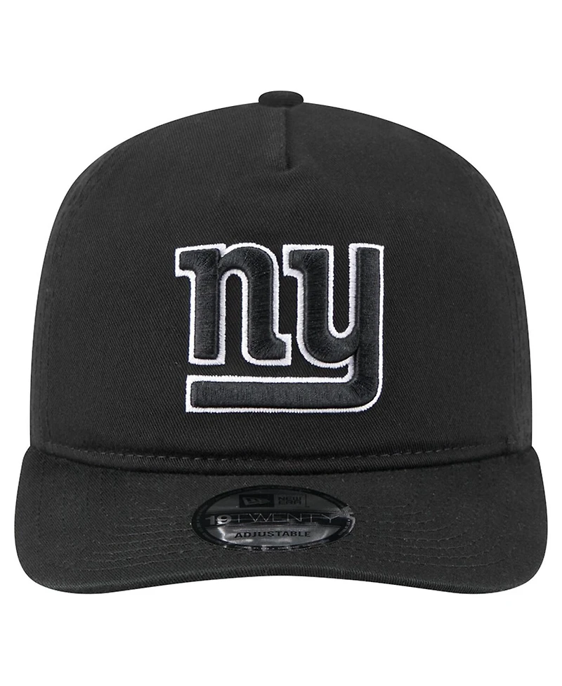 New Era Men's Black/White New York Giants 19TWENTY Adjustable Hat