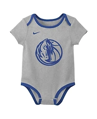 Nike Baby Boys and Girls 2-Piece Dallas Mavericks Bodysuit Set