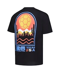 Outerstuff Men's Black 2026 Fifa World Cup Houston Host City Local Oversized T-Shirt