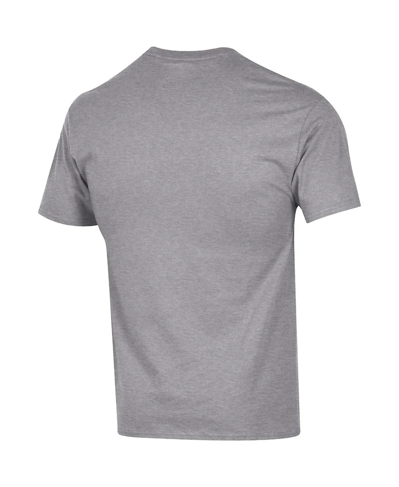 Champion Men's Heather Gray Tampa Bay Buccaneers Football T-Shirt