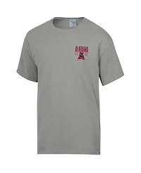 Comfortwash Men's Gray Alabama Crimson Tide Big Name T-Shirt