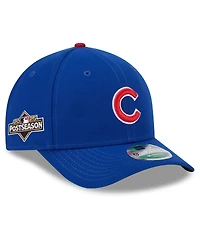 New Era Men's Blue Chicago Cubs 2025 Mlb Postseason Side Patch 9FORTY Adjustable Hat