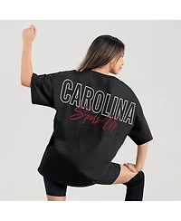 Gameday Couture Women's Black South Carolina Gamecocks Oversized Back at Ya T-Shirt