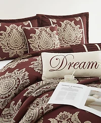 Stratford Park Therese Damask 7-Pc. Comforter Set, California King