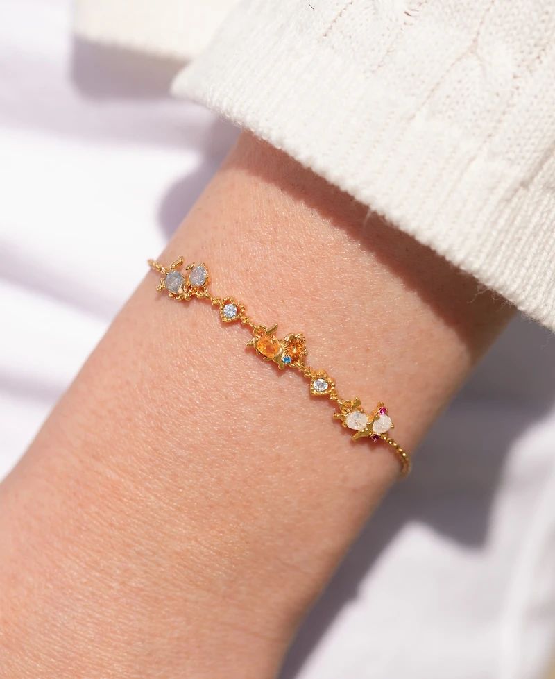 Girls Crew Crystal Multi-Color Disney The Aristocats Bracelet