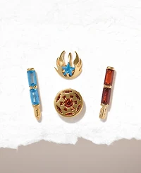 Girls Crew Crystal Multi-Color Star Wars Choose Your Side Stud Set