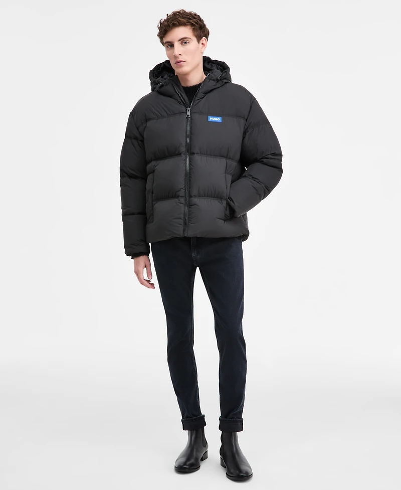 Hugo by Hugo Boss Men's Bodo Hooded Puffer Coat