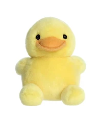 Aurora Mini Tubby Rubber Ducky Palm Pals Adorable Plush Toy Yellow 5"