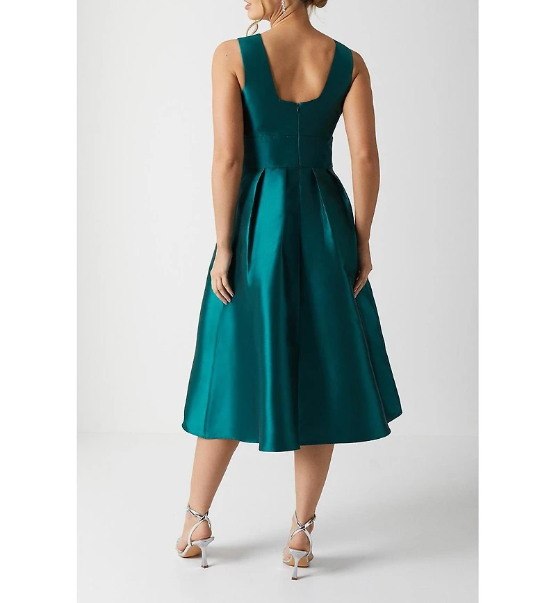 Coast Women's Twill Midi Bridesmaid Dress