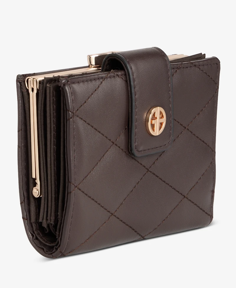 Giani Bernini Quilted Framed Indexer Wallet, Macy's Exclusive