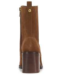 Vince Camuto Women's Safina Lace-Up Block-Heel Booties