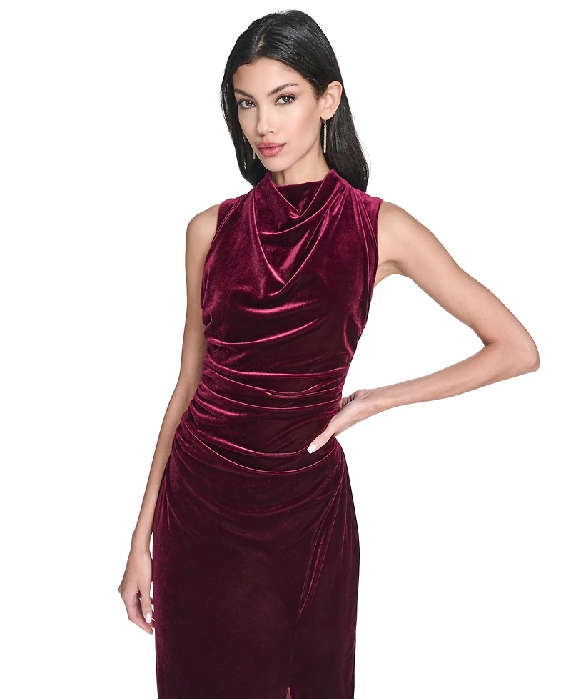 Vince Camuto Women's Cowl Neck Bodycon Midi Dress