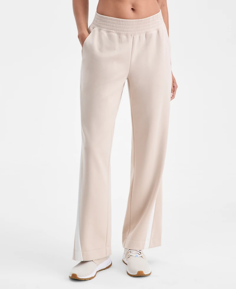 Id Ideology Women's Wide-Leg Sweatpants, Macy's Exclusive