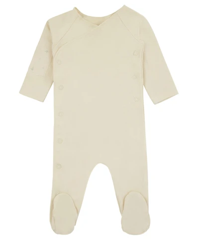 NoggiWear Kids Bamboo Floral Patch Footie Sleeper