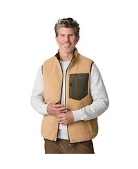 Free Country Men's Atlas Ii Quilted Reversible Sherpa Vest