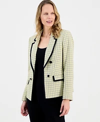 Kasper Women's Tweed Faux-Double-Breasted Jacket