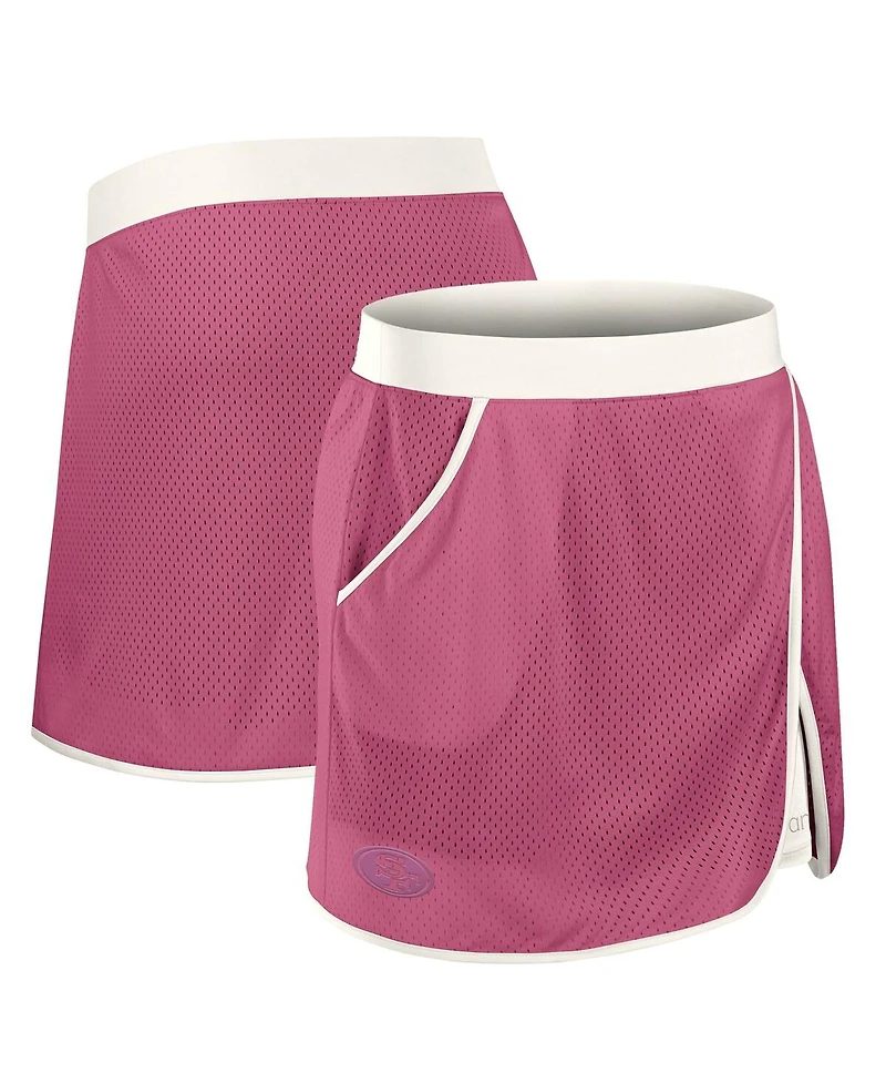 Fanatics Women's Red San Francisco 49ers Studio Wellness Skort