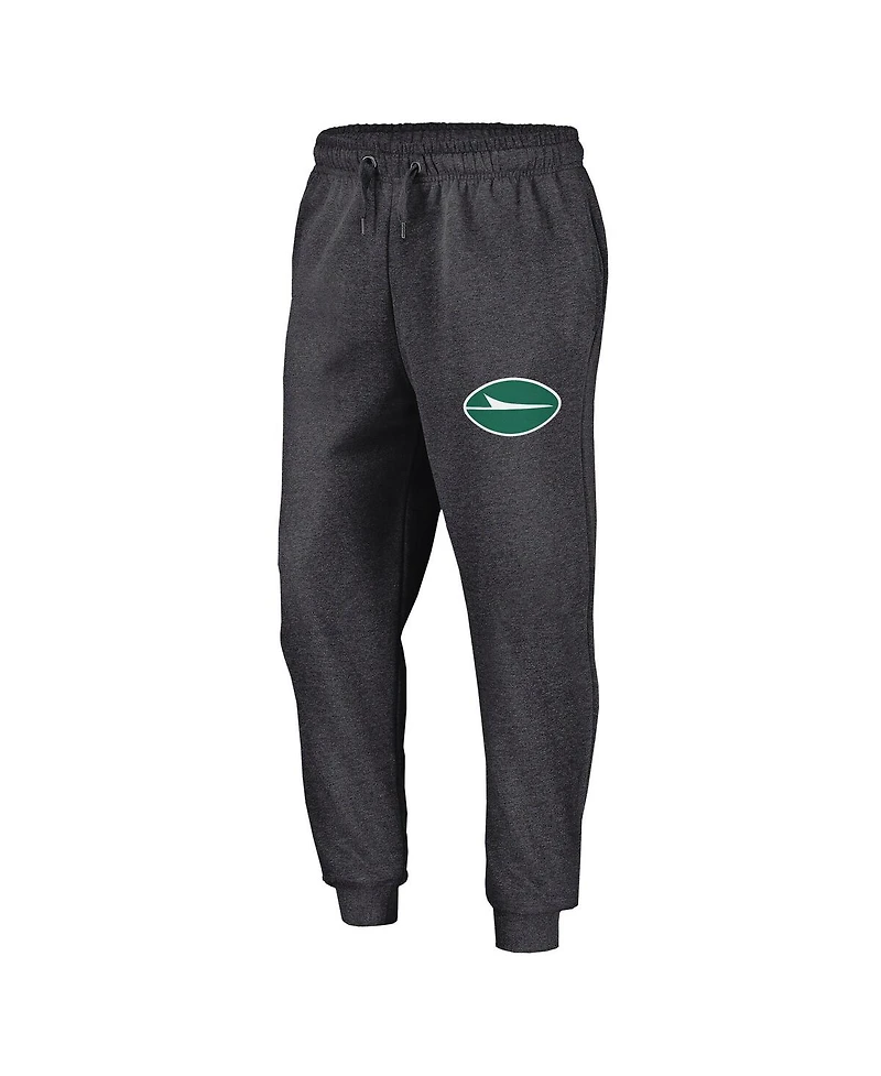 Fanatics Men's Heather Charcoal New York Jets Boost Fleece Joggers