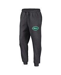 Fanatics Men's Heather Charcoal New York Jets Boost Fleece Joggers